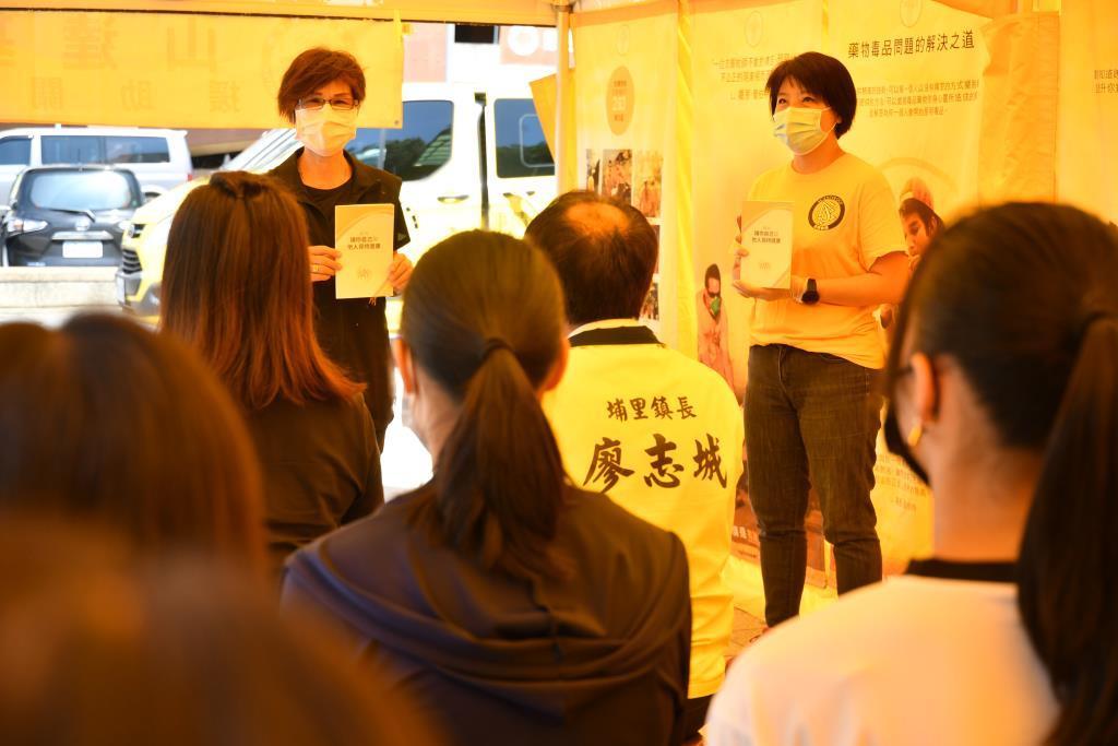 大雪山農場創辦人暨南投縣政府秘書林雪芬期盼民眾們更了解預防的重要性