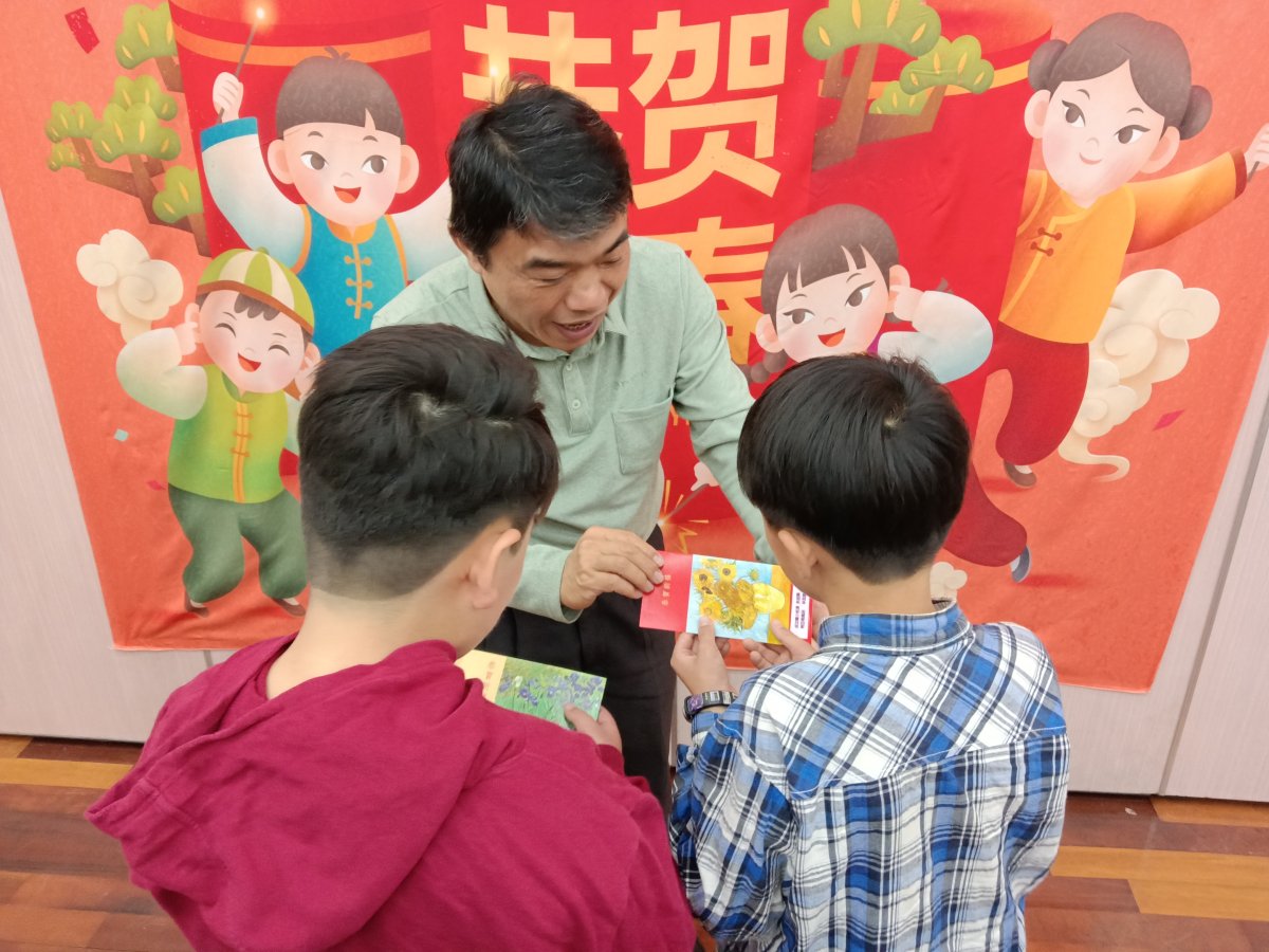 贈送兒少之家孩童春節禮券 0