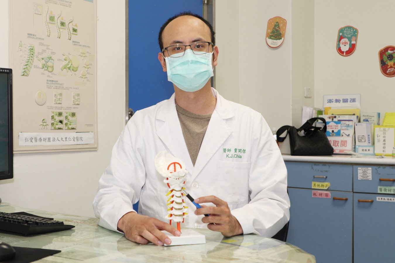 賈開傑醫師表示高位頸椎骨折是極危險的創傷除了有可能四肢癱瘓外嚴重甚至會導