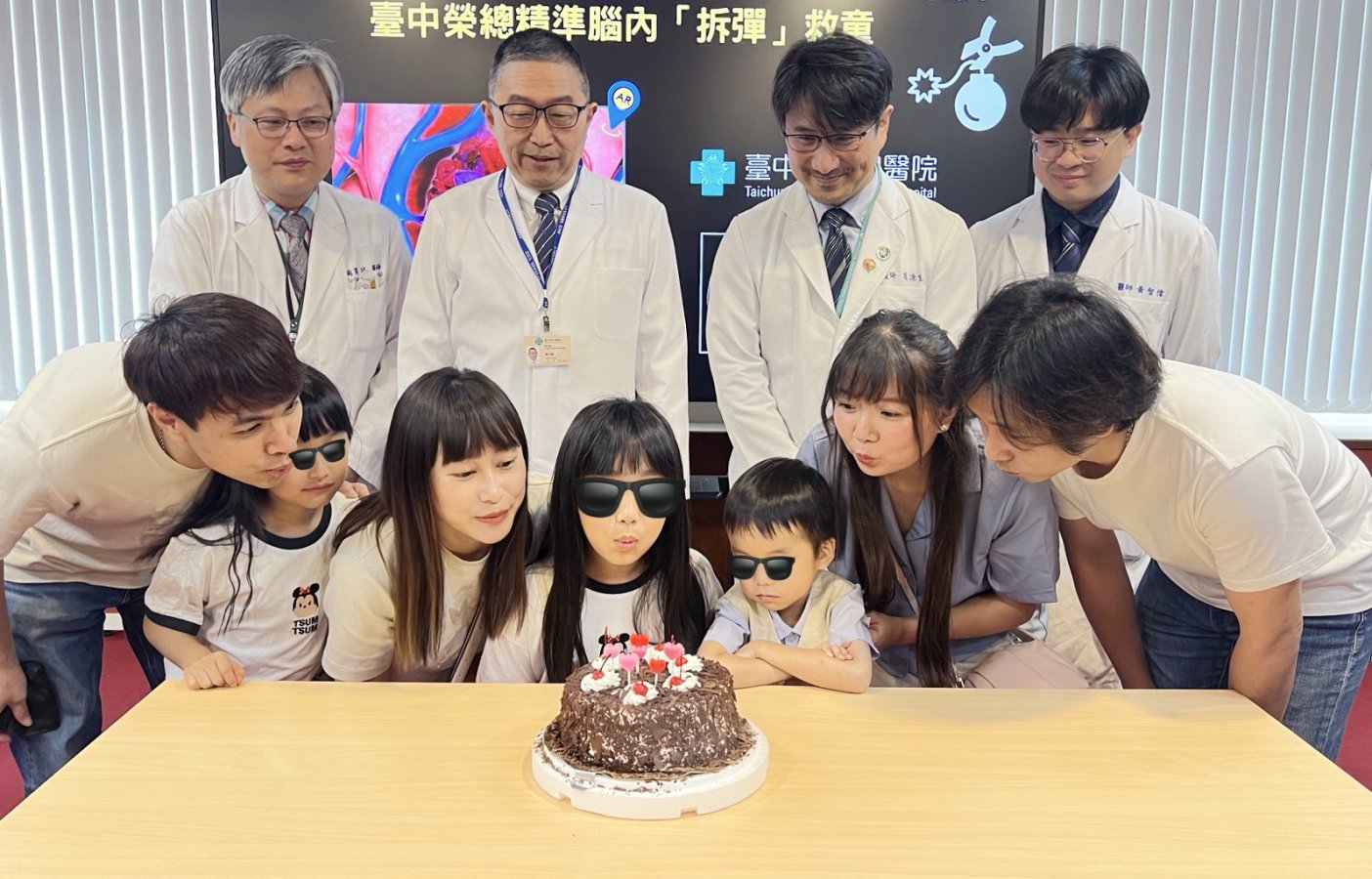 11臺中榮總神經醫學中心團隊為2病童以新式經靜脈血管造影術結合AR導航進行精準腦動靜