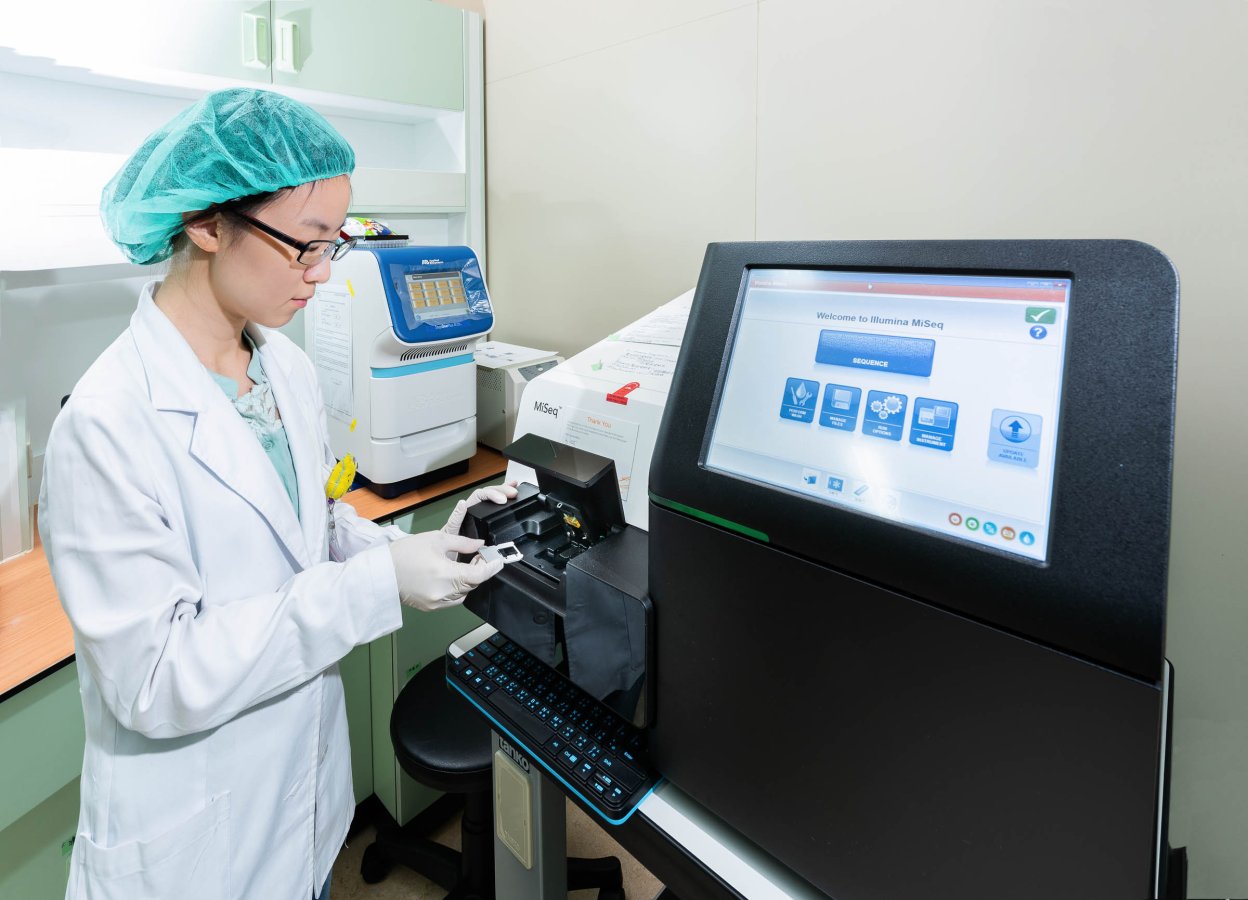 以次世代定序儀進行胚胎著床前染色體篩檢PGD