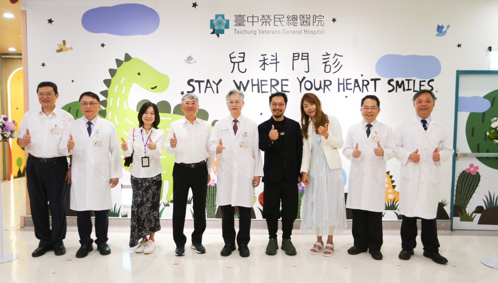 2臺中榮總重新整修兒科門診8月18剪綵啟用