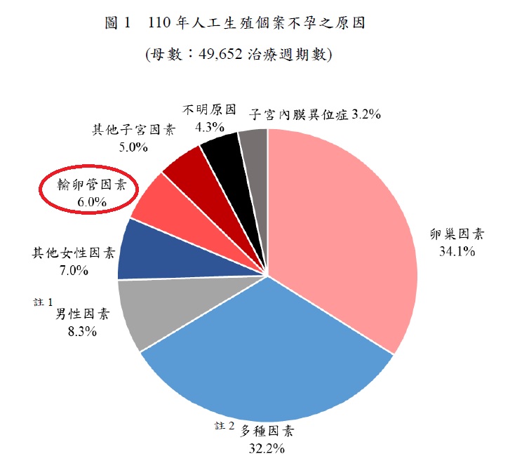 台灣不孕婦女中有6 起因於輸卵管阻塞 copy